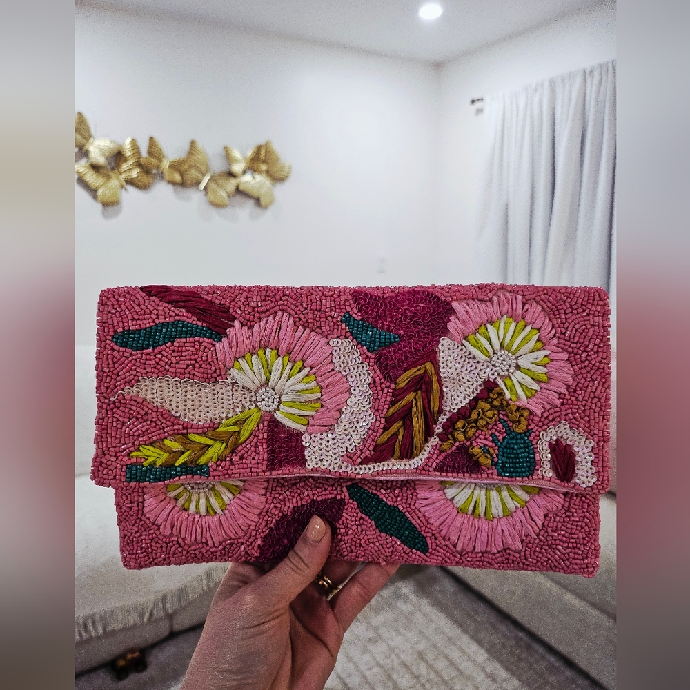 🍓 Beads womens Envelope Bag🍓
